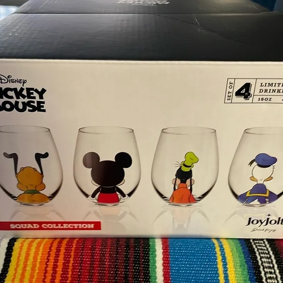 Disney | Kitchen | Wine Glasses Or Water Glasses | Poshmark
